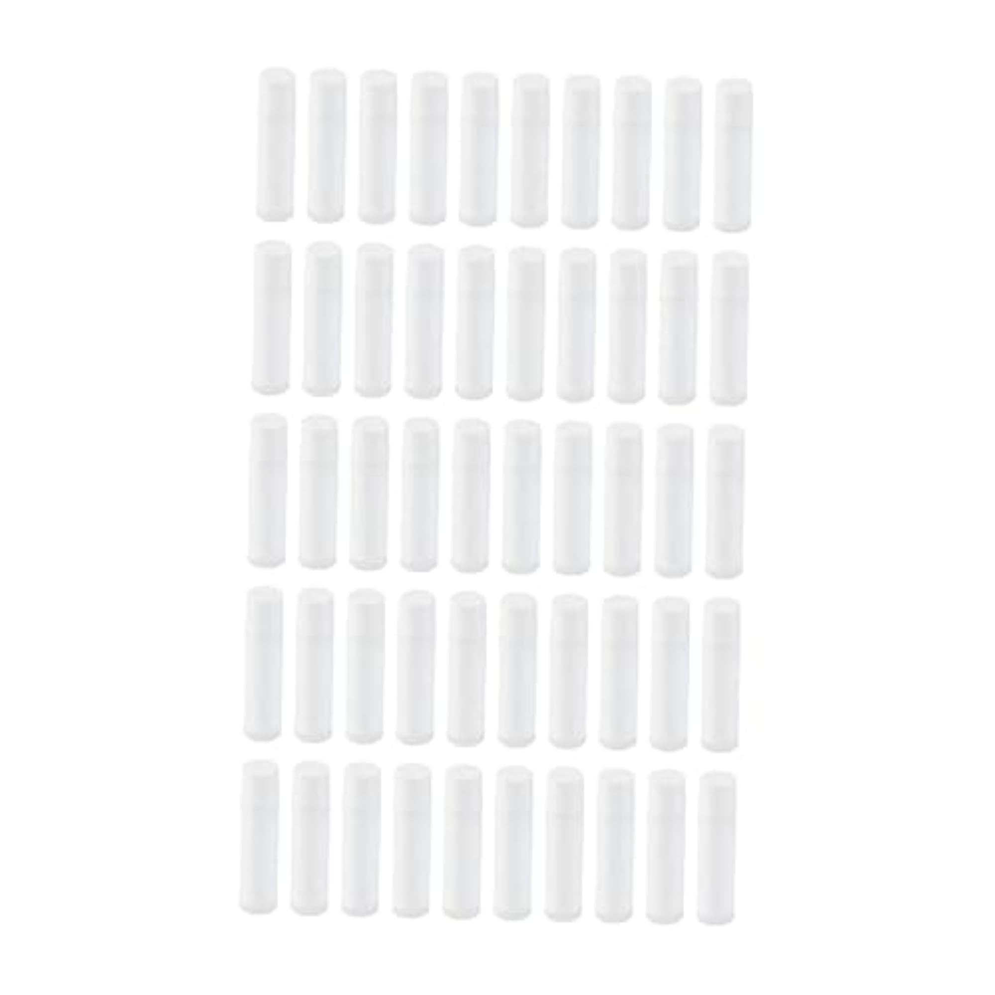 50x Refillable Mini Lip Balm Tubes for DIY Lipsticks